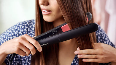 Philips StraightCare Essential ThermoProtect Straightener - Keratin-Infused 100mm Plates, 6 Settings, Auto Shut-Off — WIMU Kitchen Nairobi — Kenya · WIMU Kitchen