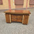 Executive Office Desk Model 2039 in Dark Brown with Gold Trim and Cable Ports — WIMU Kitchen Nairobi