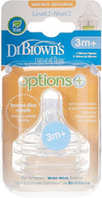 Dr Brown’s Anti-Colic Teat Level 2 Wide-Neck Options Plus Teat, 2 Pack — Kenya · WIMU Kitchen