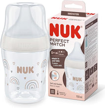NUK Perfect Match Baby Bottle | 0+ Months | Adapts to Baby's Palate | Temperature Control | Anti Colic Vent | BPA-Free | Small Silicone Teat | Rainbow — Kenya · WIMU Kitchen