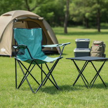Khaki Folding Camping Chair 50 x 50 x 80cm CMP03 — view 2 — Kenya · WIMU Kitchen
