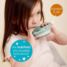 B.box Fill + Feed Reusable Baby Food Pouch 4m+ – Silicone Squeeze Pouch with Leak-Proof Lid (BPA-Free) — Kenya · WIMU Kitchen