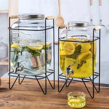 Glass Juice Dispenser with Stand & Tap 5L & 8L (view 2) — Kenya · WIMU Kitchen