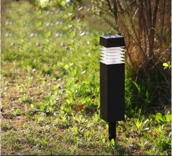 Square Pillar Solar Pathway Lights — Kenya · WIMU Kitchen Nairobi