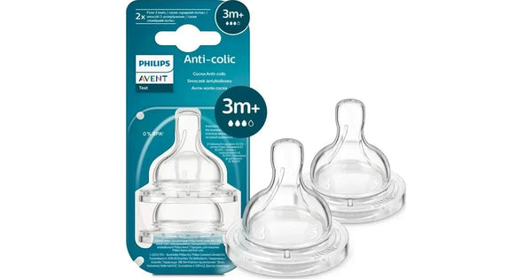 Philips AVENT SCY763/02 Anti-Colic Baby Bottle Nipple, Flow 3 Medium, BPA-Free Soft Silicone Teat, Compatible with Anti-Colic Bottles, Pack of 2 — Kenya · WIMU Kitchen Nairobi