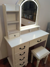 Makeup Vanity Dressing Table with Mirror & Drawers - Nairobi — view 4 — Kenya · WIMU Kitchen