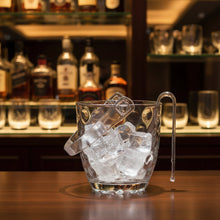 800ml Glass Ice Bucket with Tong — Kenya · WIMU Kitchen