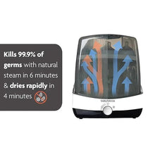 Baby Brezza Superfast 10 Minute Baby Bottle Sterilizer + Dryer - 75% Faster – Universal Electric Steam Sterilization for All Bottles, Pacifiers + Breast Pump Parts — Kenya · WIMU Kitchen