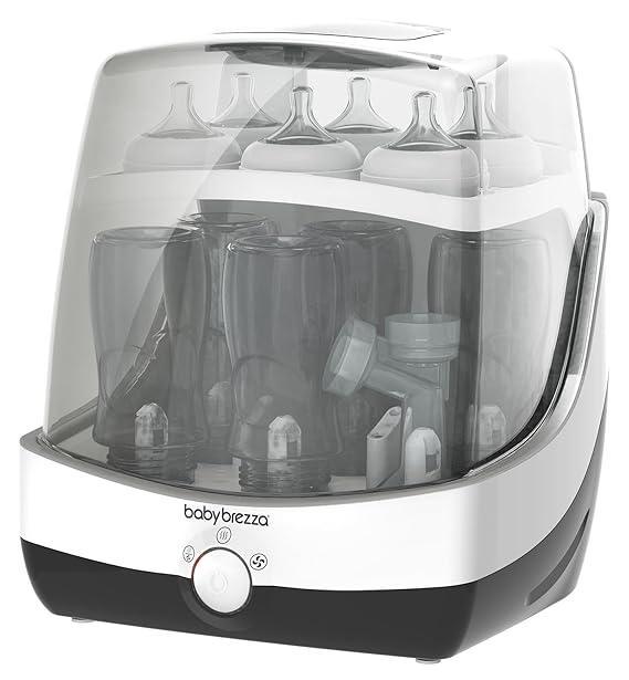Baby Brezza Superfast 10 Minute Baby Bottle Sterilizer + Dryer - 75% Faster – Universal Electric Steam Sterilization for All Bottles, Pacifiers + Breast Pump Parts — Kenya · WIMU Kitchen Nairobi
