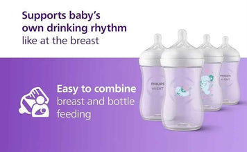Philips Avent Natural Response Baby Gift Set, 4 Natural Response Baby Bottles 260 ml with T3 (1 m+ Teats), SCY903/61 — Kenya · WIMU Kitchen