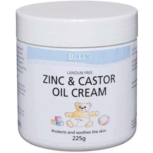 Bells Zinc & Castor Oil Cream 225g — Kenya · WIMU Kitchen Nairobi