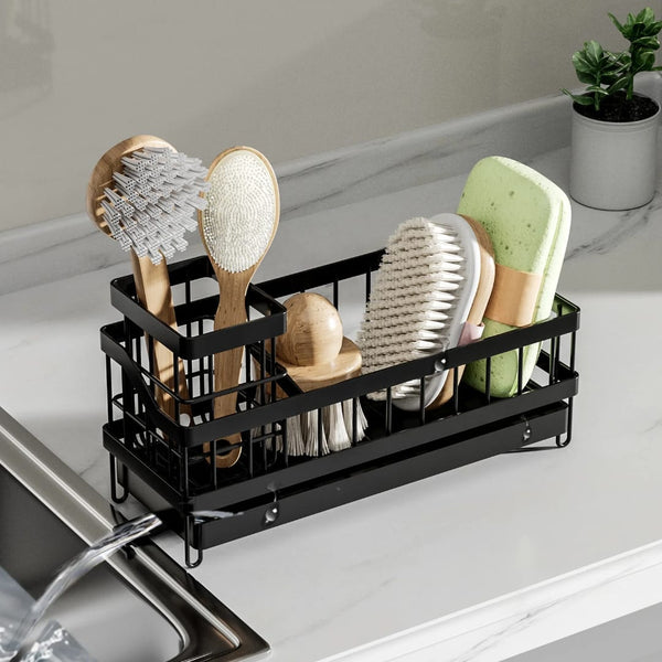 Sink Caddy with Water Draining Tray — Multifunctional Sponge & Detergent Storage Rack — WIMU Kitchen Nairobi — Kenya · WIMU Kitchen Nairobi
