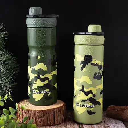 Camouflage Jeshi 1000ml plastic sports water bottle — buy in Kenya at WIMU Kitchen Nairobi · M-Pesa accepted