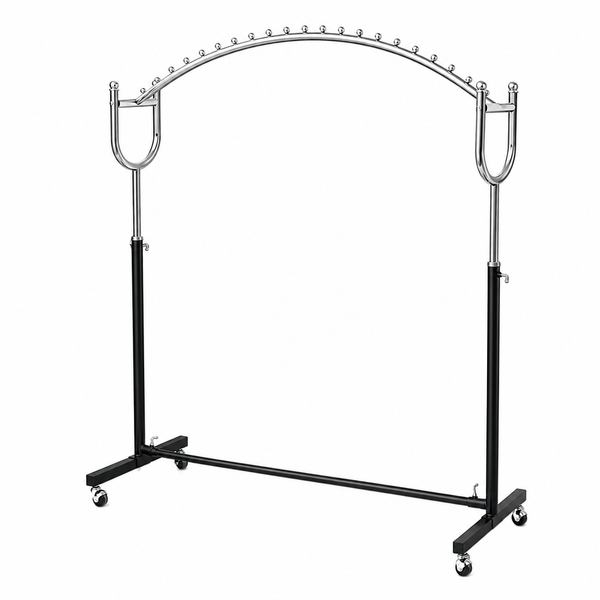 Premium Arched Stainless Steel Adjustable Clothing Rack with 360° Swivel Wheels – 152cm x 120cm x 43cm — WIMU Kitchen Nairobi — Kenya · WIMU Kitchen Nairobi