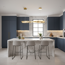 Wave Crystal LED Pendant Light 18W Tri-Colour Gold 1000mm WH 2615-GO-TC — WIMU Kitchen Nairobi — Kenya · WIMU Kitchen