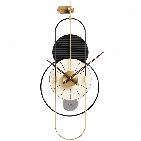 Luxury Modern Geometric Wall Clock — Kenya · WIMU Kitchen Nairobi