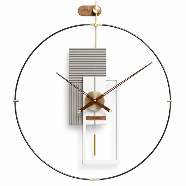 Minimalist Luxury Circle Wall Clock — Kenya · WIMU Kitchen Nairobi