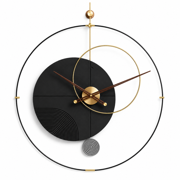 Abstract Luxury Wall Clock — Kenya · WIMU Kitchen Nairobi