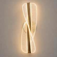 Gold Sculptural LED Wall Light 18W 3000K, 1260 Lumens — view 4 — Kenya · WIMU Kitchen