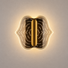 Black & Gold LED Wall Light 6W 3000K, 420lm, IP20 — view 4 — Kenya · WIMU Kitchen