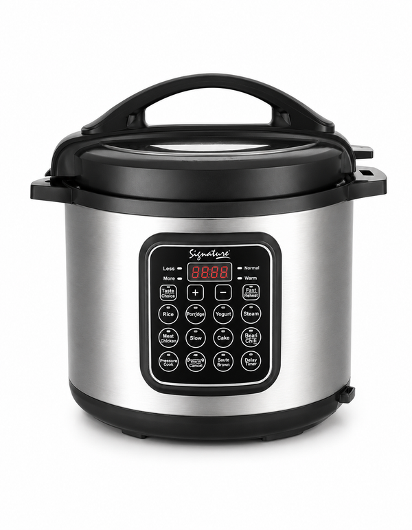 Signature 6.0 Ltr Electric Pressure Cooker (1000W) — Kenya · WIMU Kitchen Nairobi