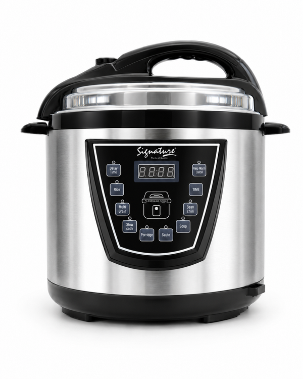 Signature 8.0 Ltr Electric Pressure Cooker (1300W) — Kenya · WIMU Kitchen Nairobi