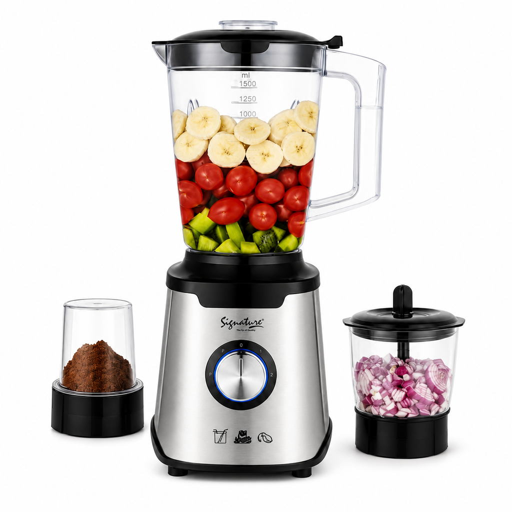 Signature 3 in 1 Super Blender / Electric Blender with Grinder & Chopper — WIMU Kitchen Nairobi — buy in Kenya at WIMU Kitchen Nairobi · M-Pesa accepted