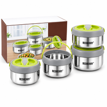 Redberry Carolina Premium Stainless Steel Hotpot Set – 4 Piece (800ml, 1200ml, 2000ml & 3000ml) — WIMU Kitchen Nairobi — Kenya · WIMU Kitchen