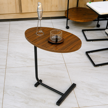 Modern C-Shaped Side Table – Slide-Under Sofa & Bedside Table (45 × 30 × 60cm) — Kenya · WIMU Kitchen