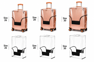 Clear Transparent PVC Suitcase Protective Cover – Size 26, 28 & 30 — WIMU Kitchen Nairobi — Kenya · WIMU Kitchen