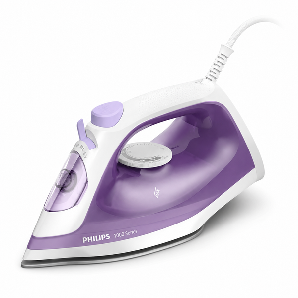 Philips 1000 Series Steam Iron 1800W - 90g Steam Boost, 20g/min Continuous Steam, Non-Stick Soleplate, Calc-Clean — WIMU Kitchen Nairobi — Kenya · WIMU Kitchen Nairobi