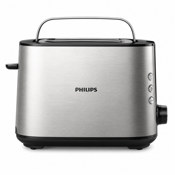Philips Viva Collection Metal Toaster 950W - 8 Browning Settings, Defrost & Reheat Modes, Bun Warming Rack, Crumb Tray — WIMU Kitchen Nairobi — Kenya · WIMU Kitchen Nairobi