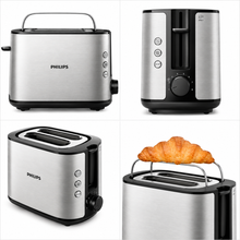 Philips Viva Collection Metal Toaster 950W - 8 Browning Settings, Defrost & Reheat Modes, Bun Warming Rack, Crumb Tray — WIMU Kitchen Nairobi — Kenya · WIMU Kitchen