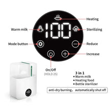 Cmbear ZRN-0803 Baby Bottle Sterilizer Food Warmer (EU Plug) — Kenya · WIMU Kitchen