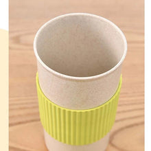 Re-usable 350ml Wheat Straw Travel Coffee Mugs Cup with Lid and Stir Easy to Go Portable Mug for Outdoor Camping Hiking Picnic — Kenya · WIMU Kitchen
