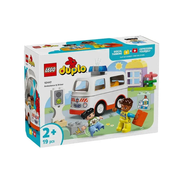 LEGO® DUPLO® Ambulance & Driver [10447] – 19‑Piece Preschool Rescue Playset with Figures, Ages 2+ — Kenya · WIMU Kitchen Nairobi
