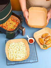 100PC Disposable Air Fryer Liners – Square & Round Non-Stick Parchment Papers — WIMU Kitchen Nairobi — Kenya · WIMU Kitchen