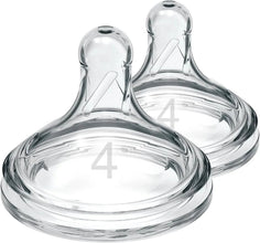 Dr. Brown's Options+ Baby Bottle Teats, Level 4, Wide-Neck, pack of 2 — Kenya · WIMU Kitchen