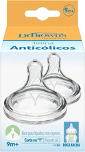 Dr. Brown's Options+, Silicone Y-Cut Teat (for Cereals) Wide Mouth, 9 Months, Transparent — Kenya · WIMU Kitchen
