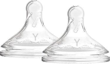Dr. Brown's Options+, Silicone Y-Cut Teat (for Cereals) Wide Mouth, 9 Months, Transparent — Kenya · WIMU Kitchen