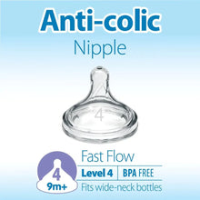 Dr. Brown’s Level 4 Fast Flow Baby Bottle Nipple – Anti-Colic Silicone Teat for Narrow Bottles, BPA-Free, 9+ Months — Kenya · WIMU Kitchen