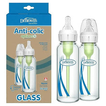 Dr Brown's Natural Flow Anti-Colic Options+ Wide-Neck Glass Baby Bottle, 5oz/150 ml, with Level 1 Teat, Pack of 1 — Kenya · WIMU Kitchen