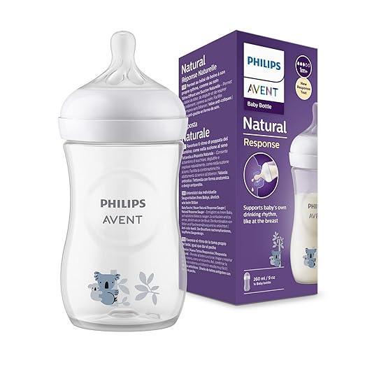 Philips Avent Natural Bottle with Responsive Dummy 260 ml Decor Coala, 1 Piece (Model SCY903/67) — Kenya · WIMU Kitchen Nairobi