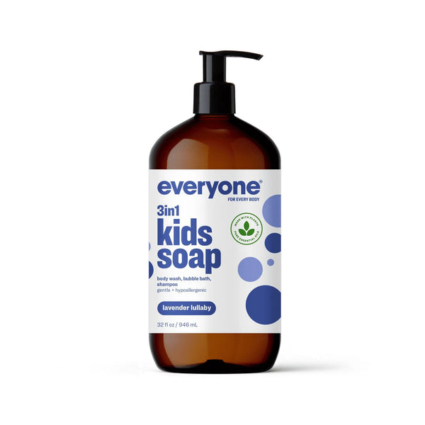 Everyone 3-in-1 Bath Soap for Kids Lavender Lullaby 32 fl oz (946 ml) — Kenya · WIMU Kitchen Nairobi