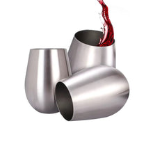 500ml Stainless Steel Stemless Wine Goblets, Gold Black or Rainbow — view 5 — Kenya · WIMU Kitchen