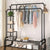Double Pole Clothes Rack 130 x 50 x 135cm in Thickened Steel — WIMU Kitchen Nairobi
