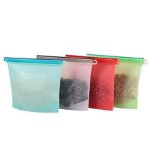 Reusable silicone freezer bags, 3-piece set – alternate view — Kenya · WIMU Kitchen