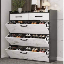 Marble Effect Flip Shoe Cabinet, 120 x 24 x 80cm — WIMU Kitchen Nairobi — Kenya · WIMU Kitchen