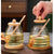 500ml Glass Honey Jar with Airtight Wooden Lid and Wooden Dipper — WIMU Kitchen Nairobi