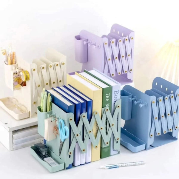 Expandable Metal Bookshelf Book Stand with Magnetic Pen Holder — WIMU Kitchen Nairobi — Kenya · WIMU Kitchen Nairobi